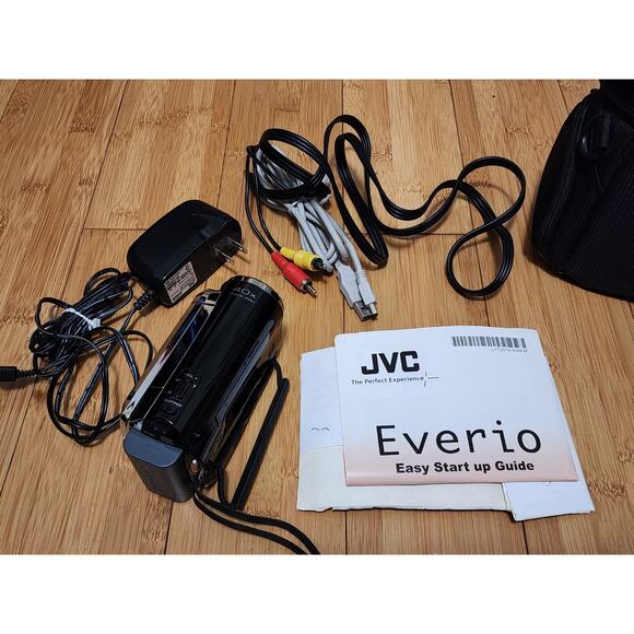 JVC GZ-MS130 MS130BU Digital Camcorder Video Camera Tested Working + Accessories - Picture 9 of 12